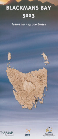 Blackmans Bay 1:25000 Topographic/Cadastral Map