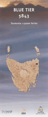 Blue Tier 1:25000 Topographic/Cadastral Map