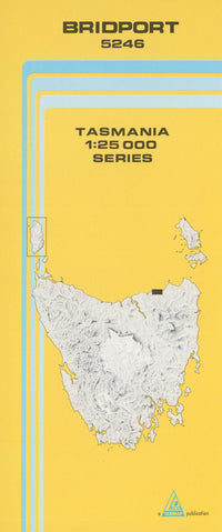 Bridport 1:25000 Topographic/Cadastral Map