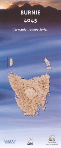Burnie 1:25000 Topographic/Cadastral Map