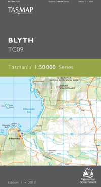 Cover of Blyth TC09 1:50 000 Series map