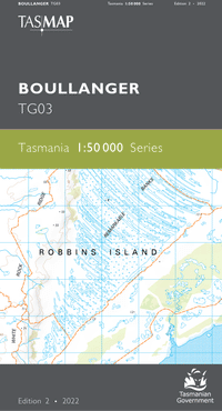 Boullanger 1:50000 Topographic Map