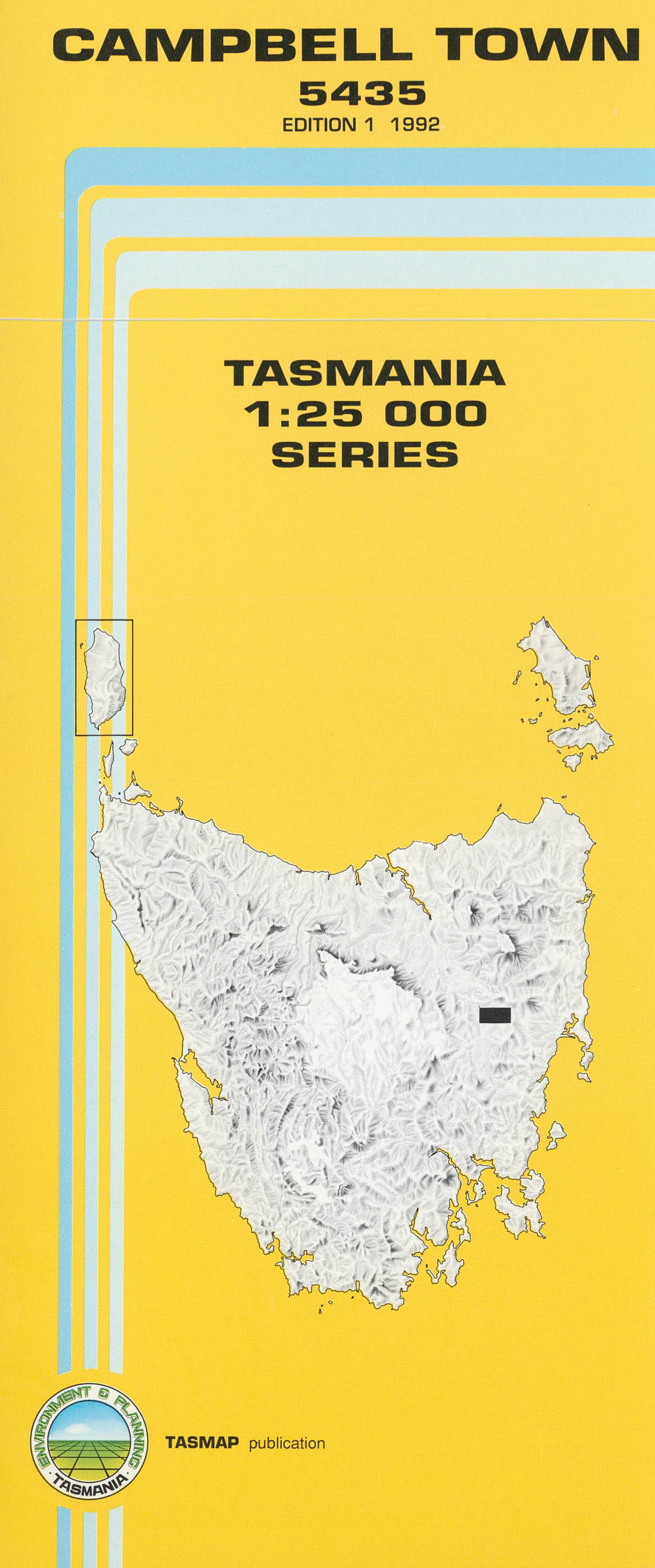 Campbell Town 1:25000 Topographic/Cadastral Map