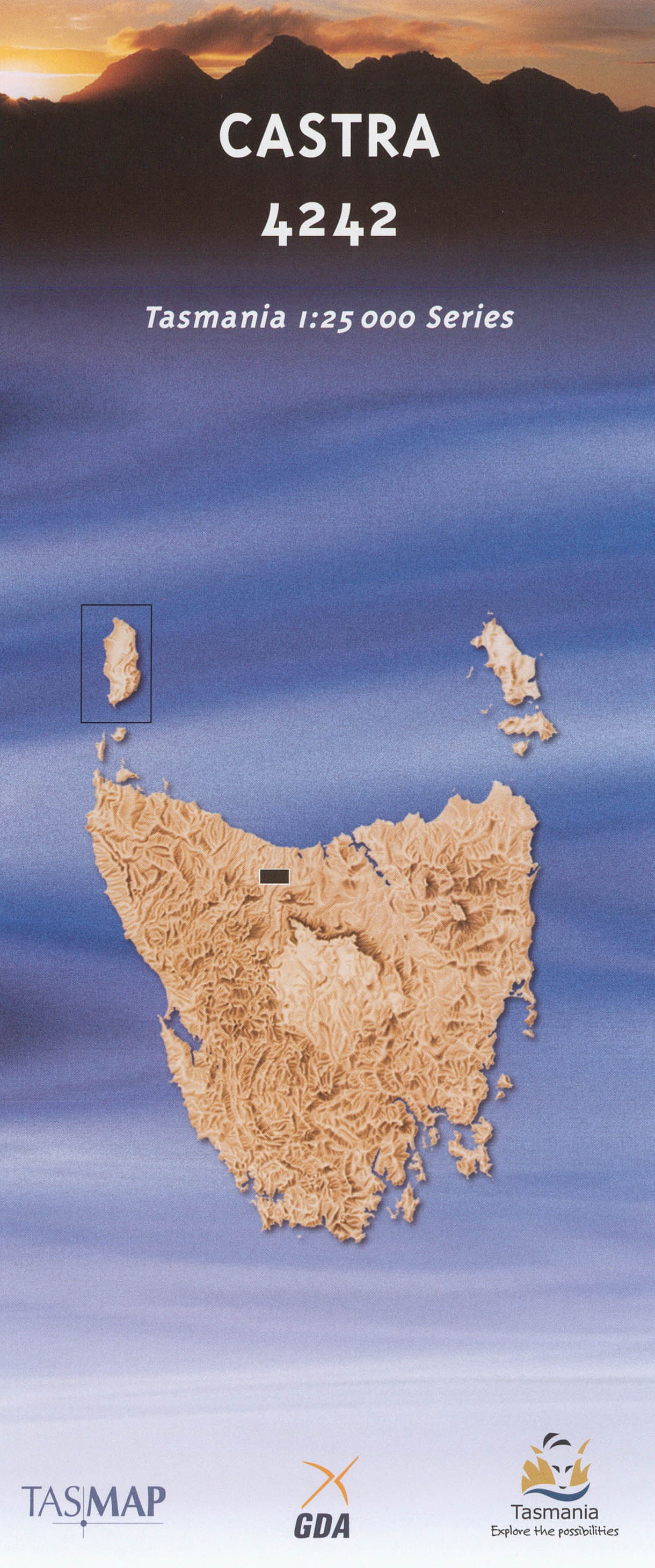Castra 1:25000 Topographic/Cadastral Map