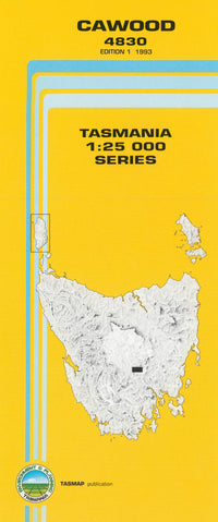 Cawood 1:25000 Topographic/Cadastral Map