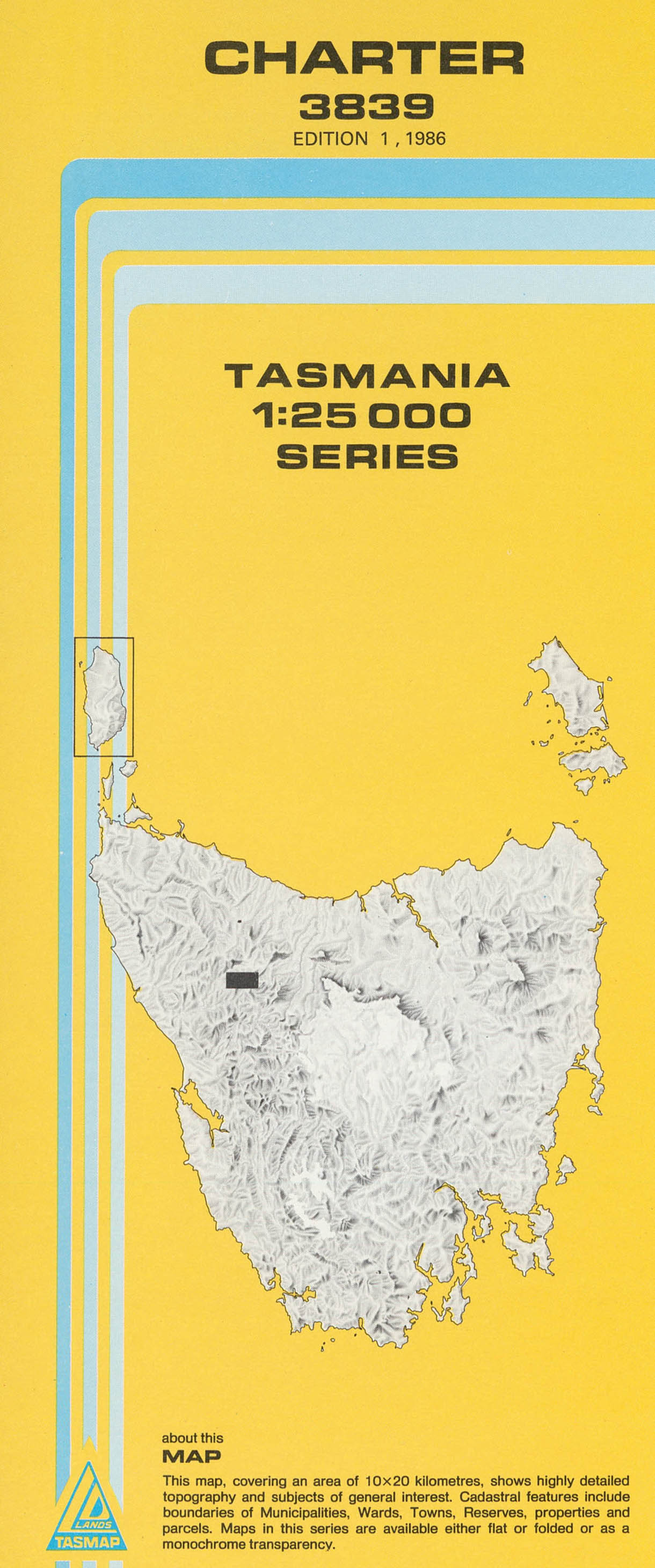 Charter 1:25000 Topographic/Cadastral Map