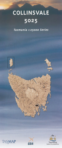 Collinsvale 1:25000 Topographic/Cadastral Map