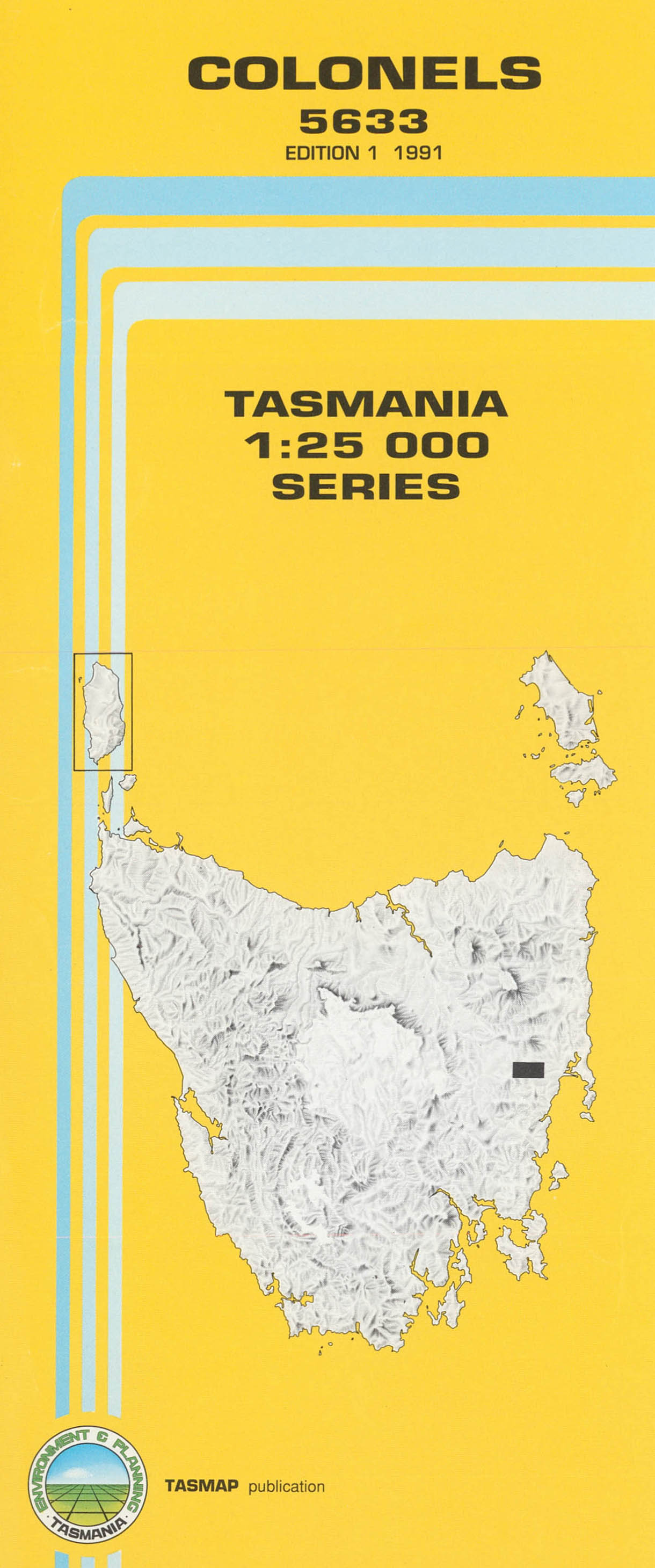 Colonels 1:25000 Topographic/Cadastral Map