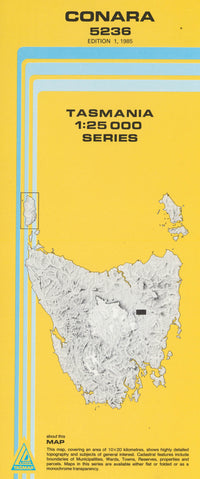 Conara 1:25000 Topographic/Cadastral Map