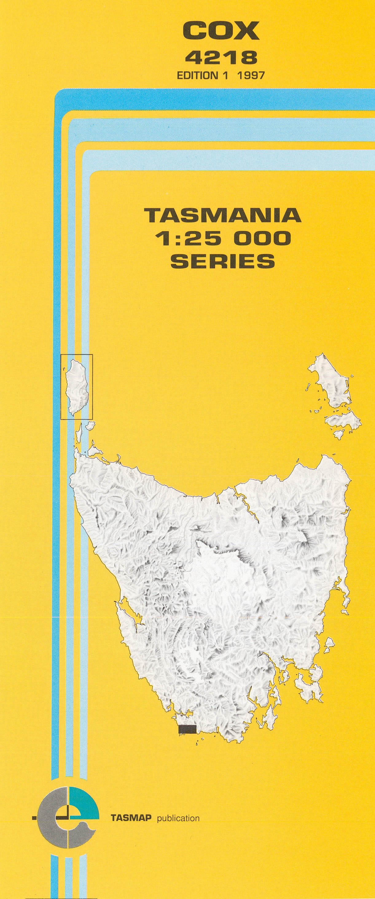 Cox 1:25000 Topographic/Cadastral Map