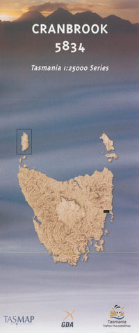 Cranbrook 1:25000 Topographic/Cadastral Map