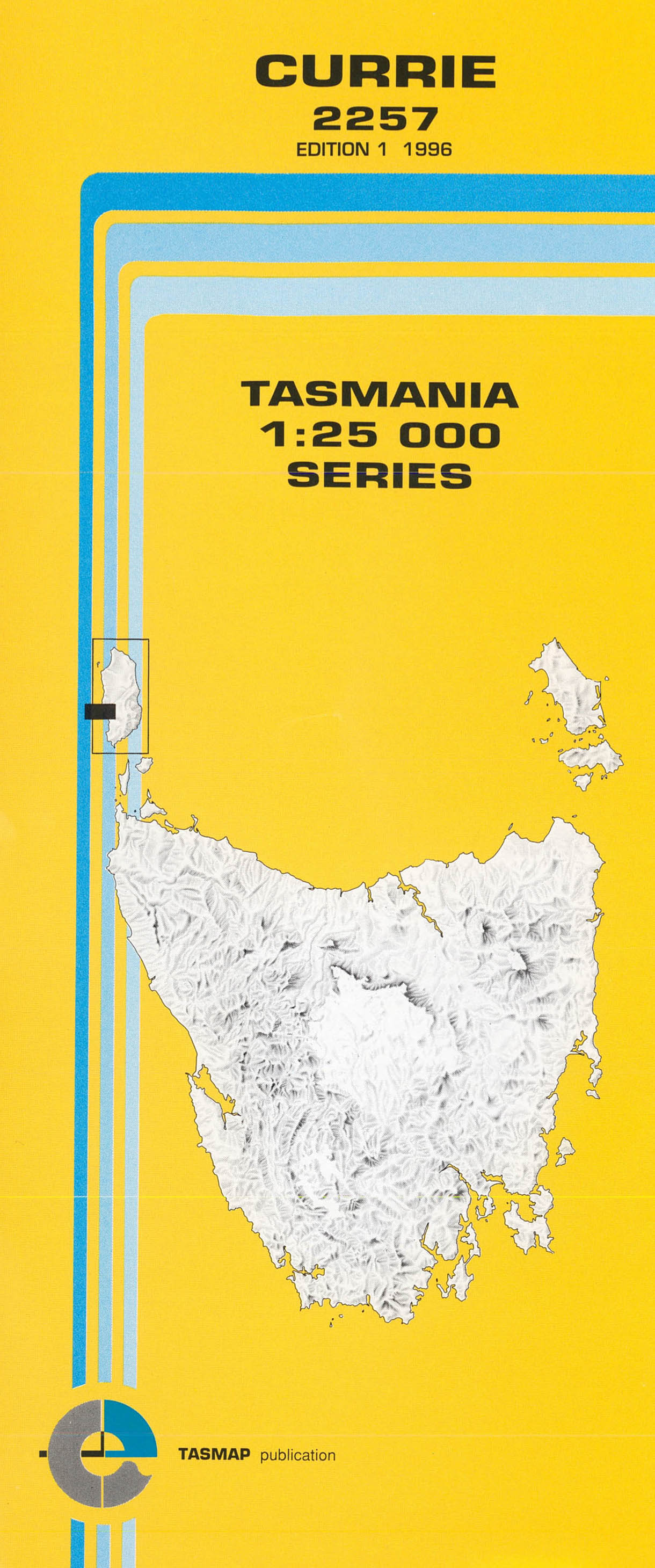 Currie 1:25000 Topographic/Cadastral Map
