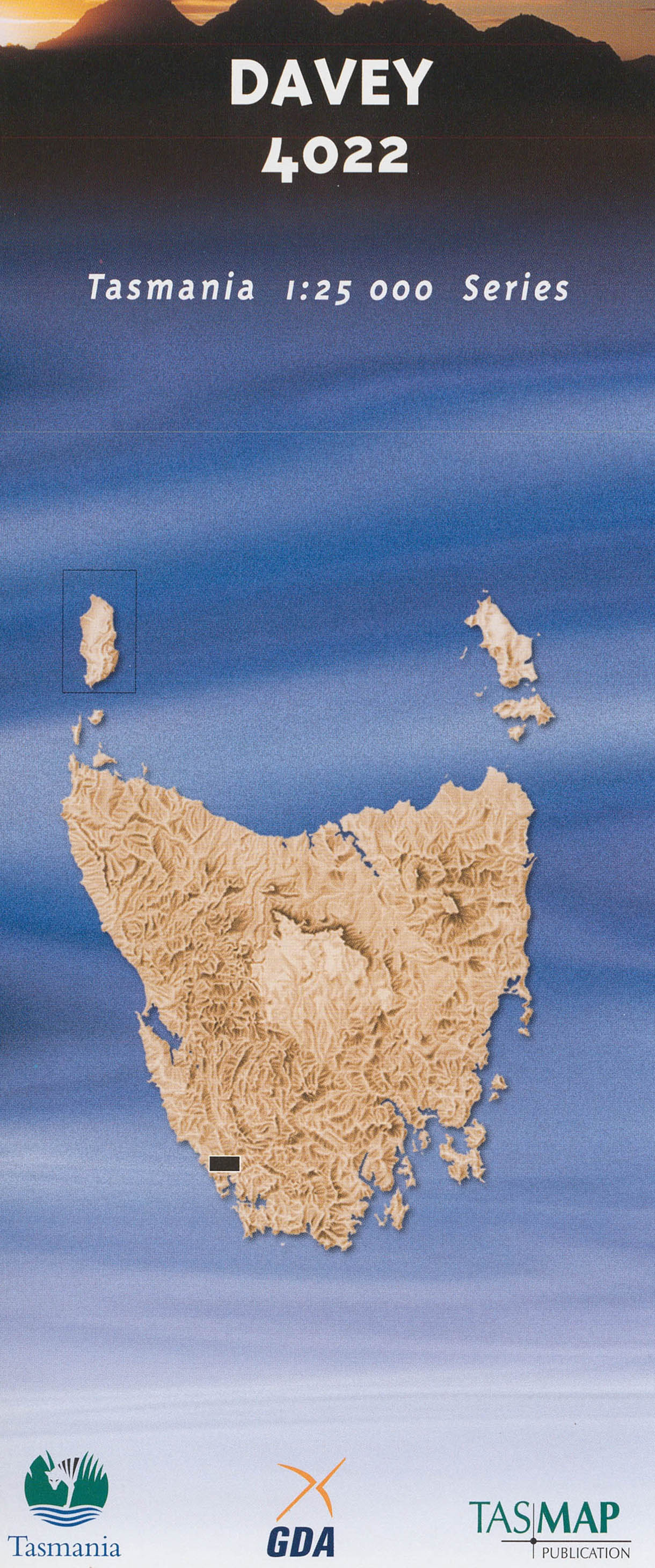 Davey 1:25000 Topographic/Cadastral Map