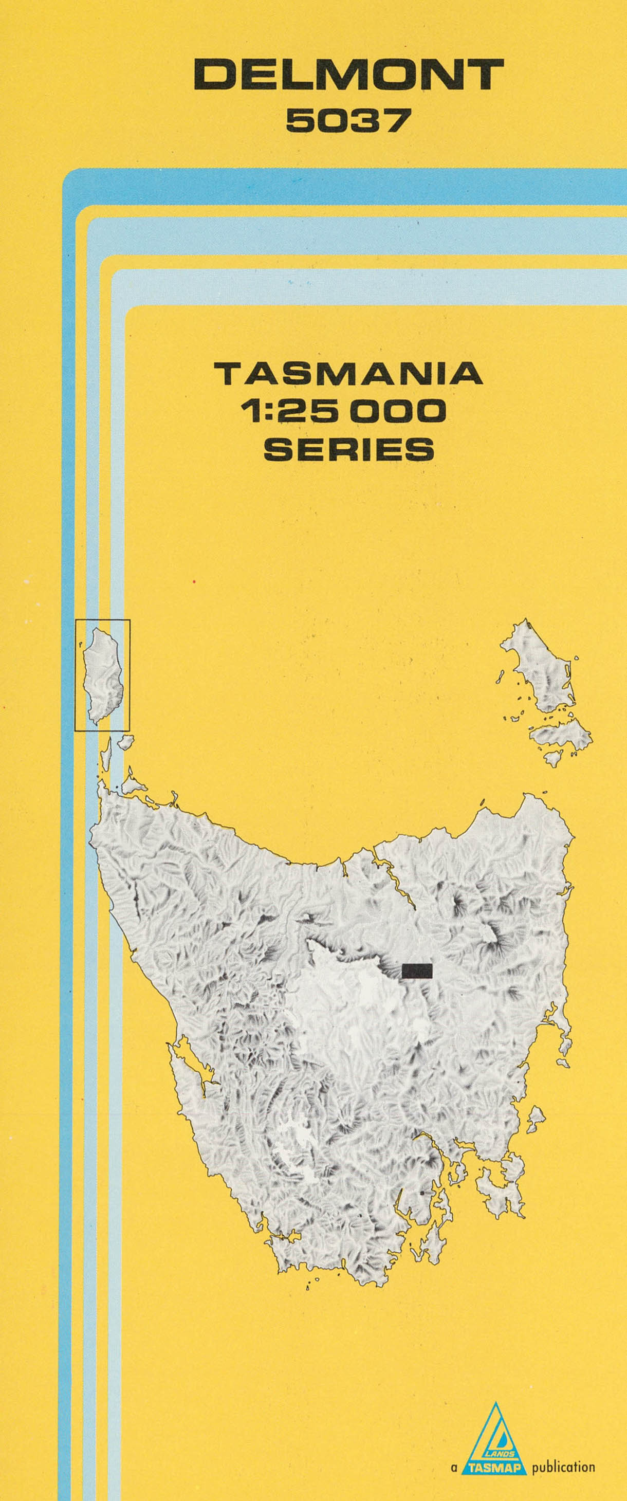 Delmont 1:25000 Topographic/Cadastral Map