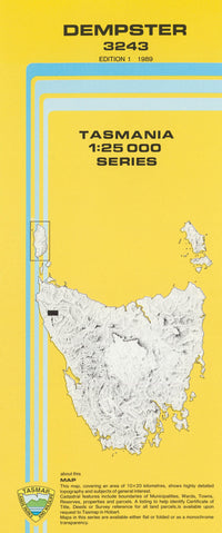 Dempster 1:25000 Topographic/Cadastral Map