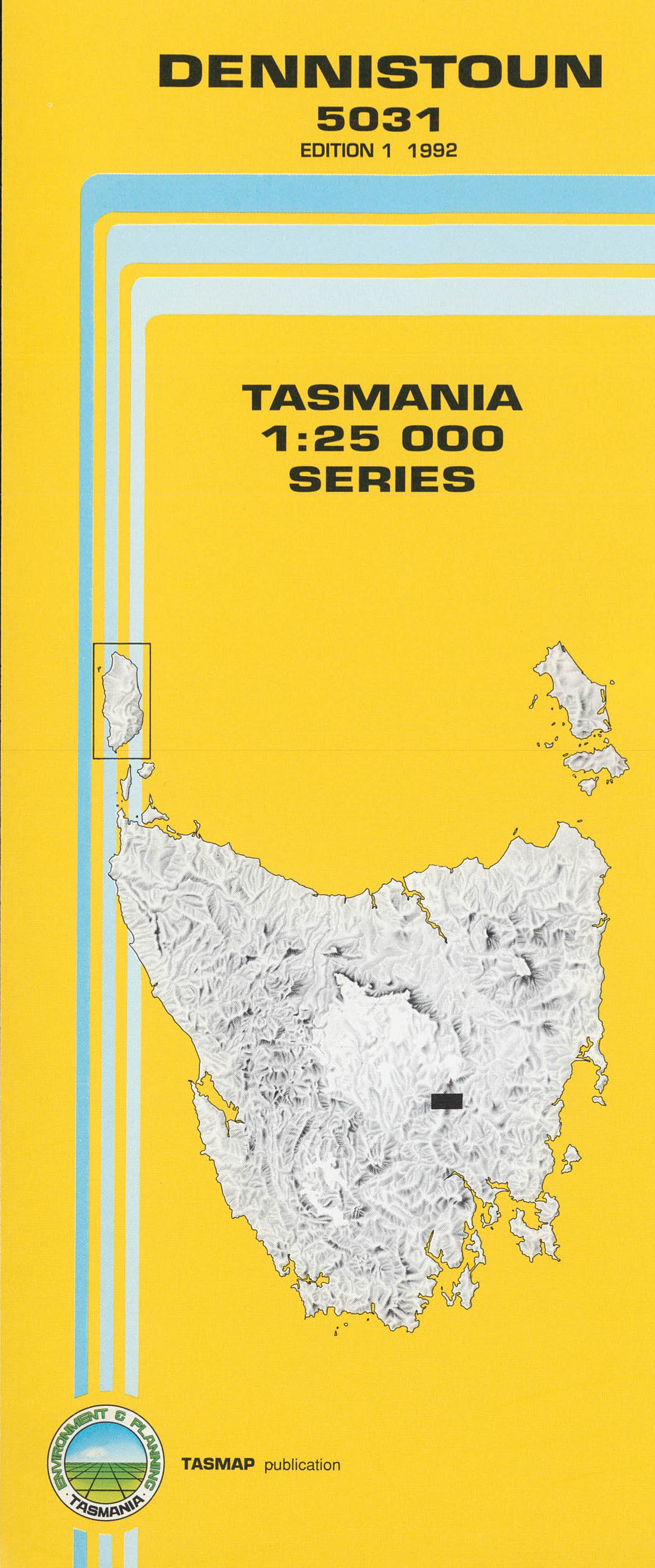 Dennistoun 1:25000 Topographic/Cadastral Map
