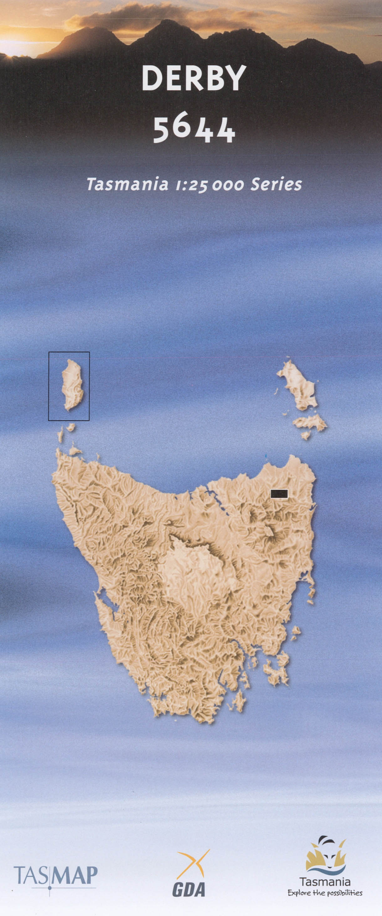 Derby 1:25000 Topographic/Cadastral Map
