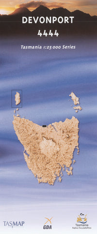 Devonport 1:25000 Topographic/Cadastral Map