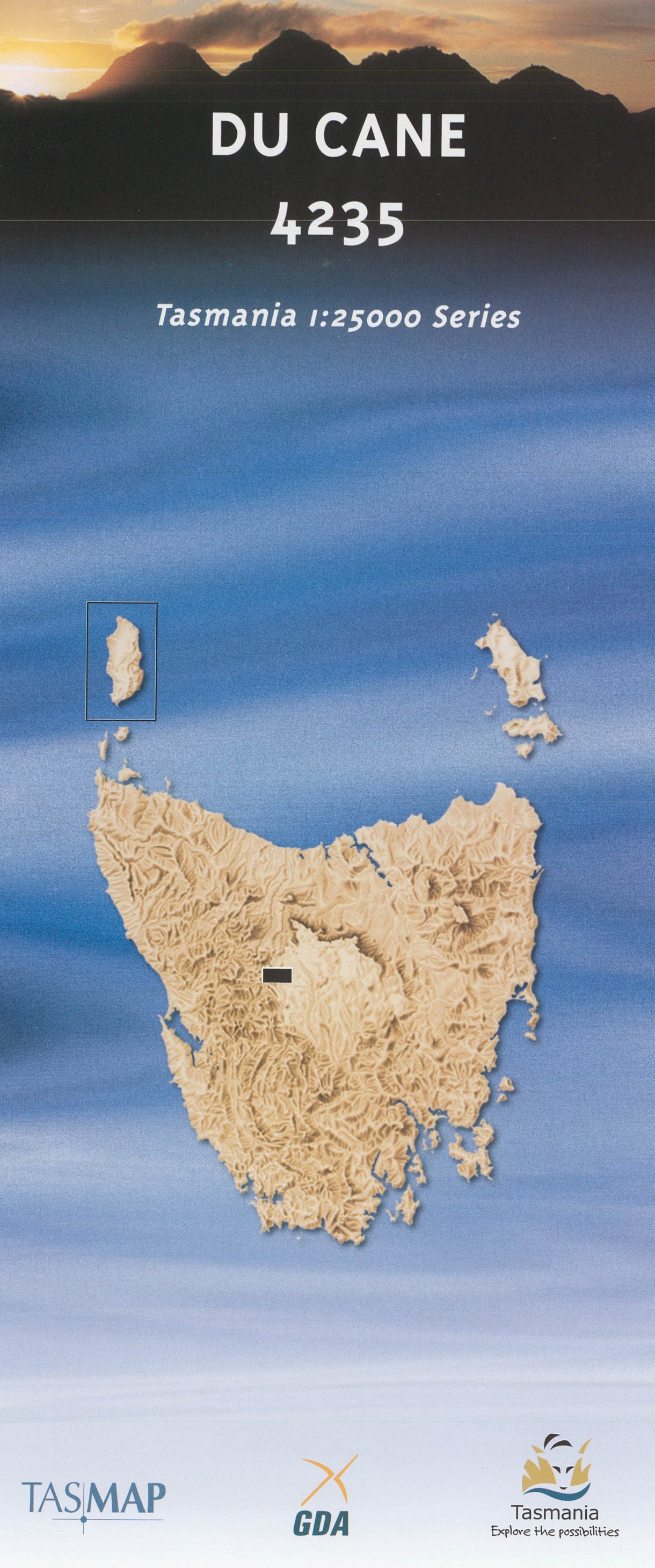 Du Cane 1:25000 Topographic/Cadastral Map