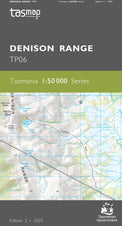 Cover of Denison Range TP06 1:50 000 Series map