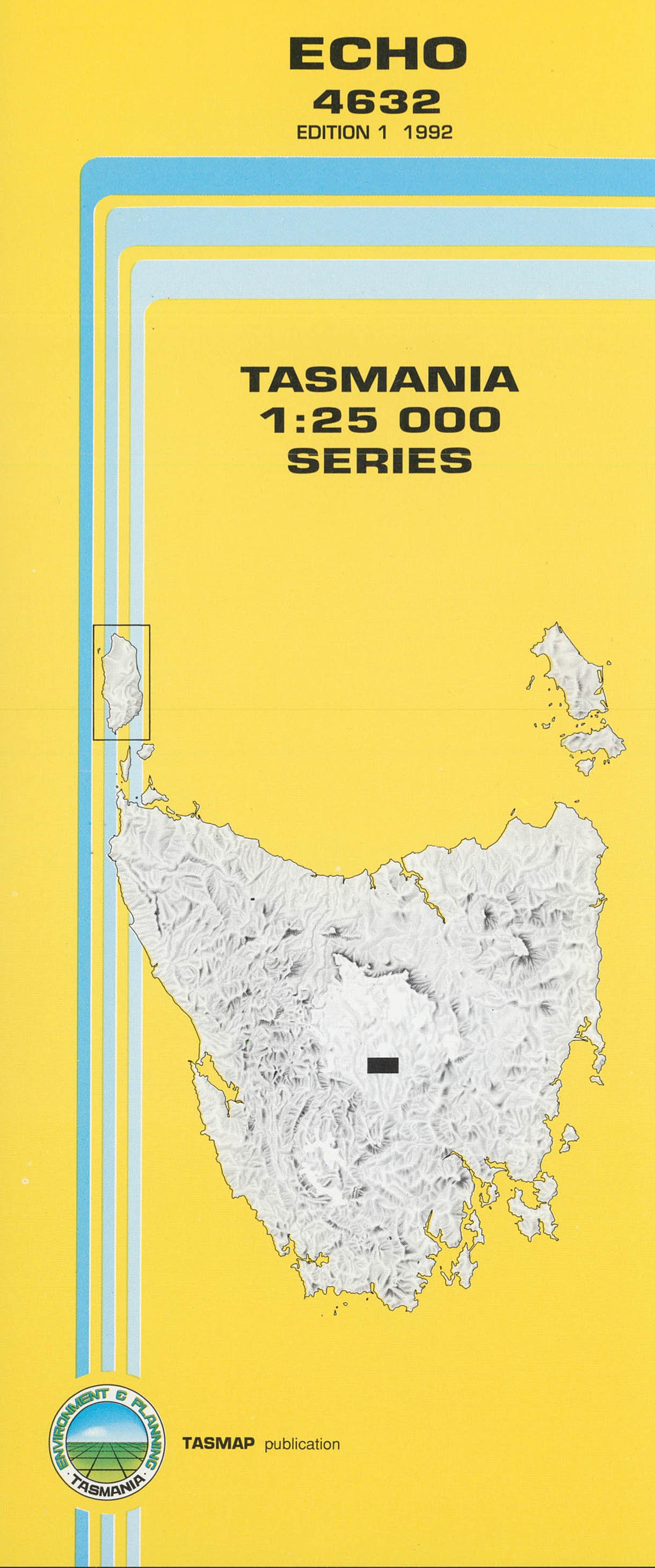 Echo 1:25000 Topographic/Cadastral Map