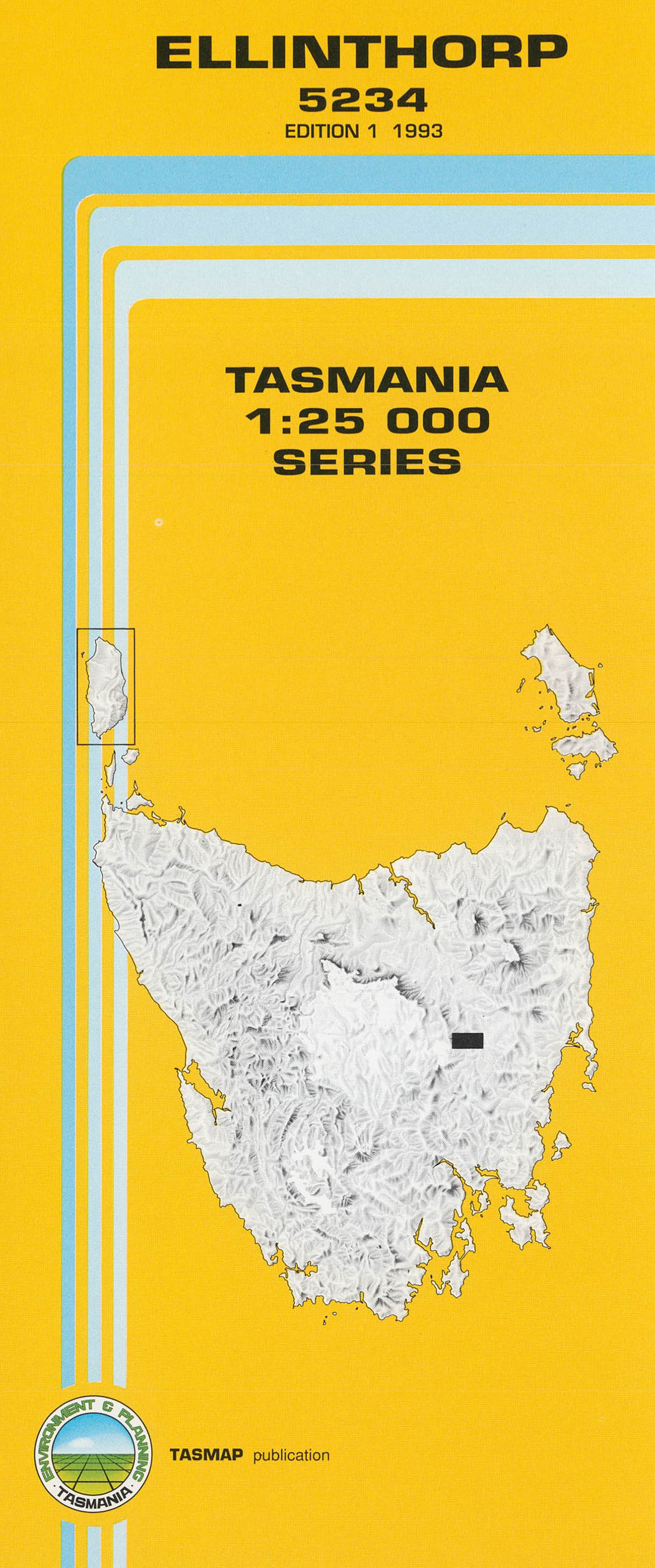 Ellinthorp 1:25000 Topographic/Cadastral Map