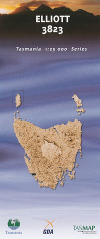 Elliott 1:25000 Topographic/Cadastral Map