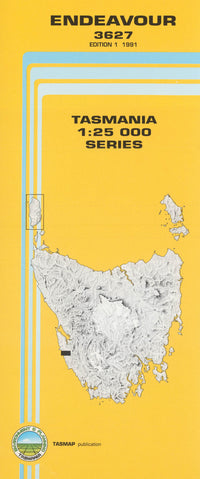 Endeavour 1:25000 Topographic/Cadastral Map