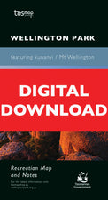 Wellington Park Recreation Map and Notes digital variant cover