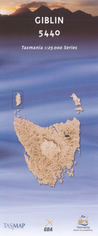 Giblin 1:25000 Topographic/Cadastral Map