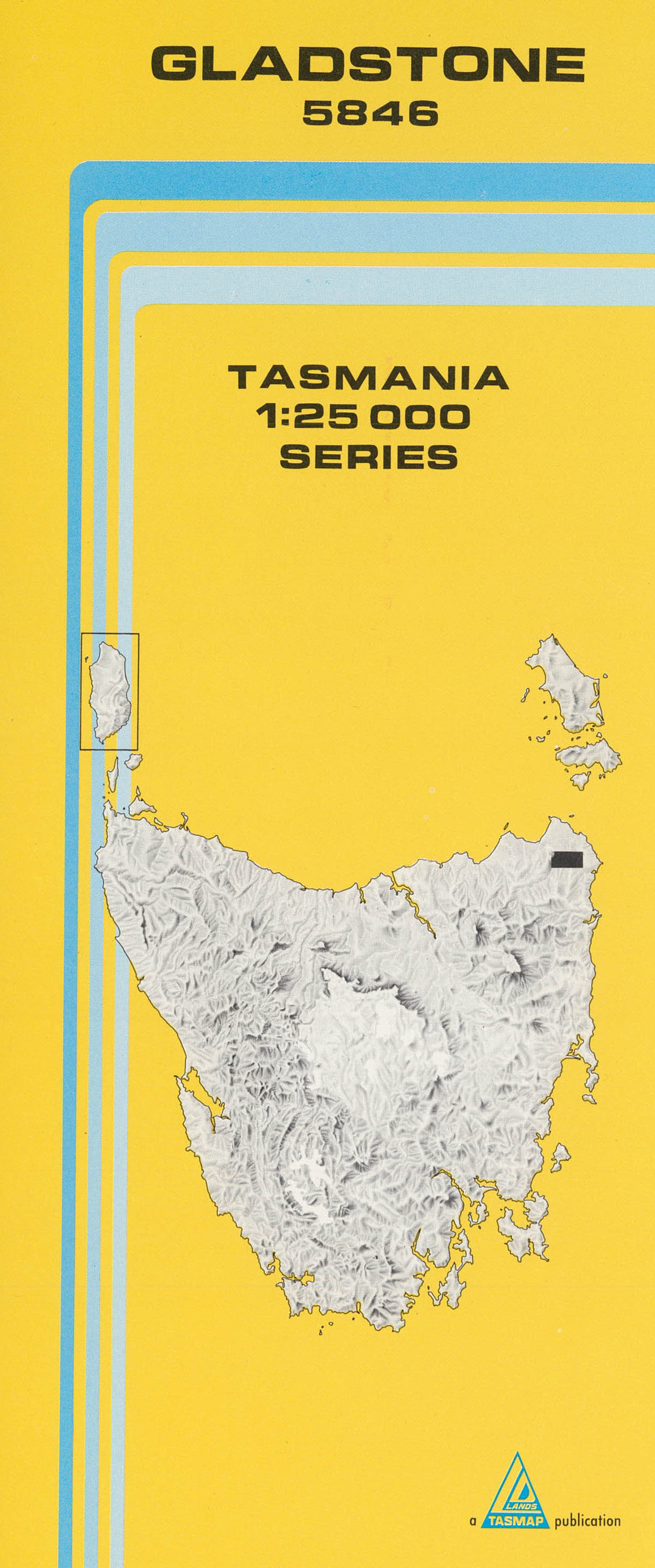 Gladstone 1:25000 Topographic/Cadastral Map