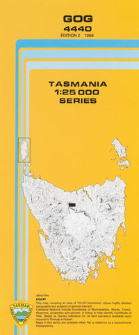 Gog 1:25000 Topographic/Cadastral Map