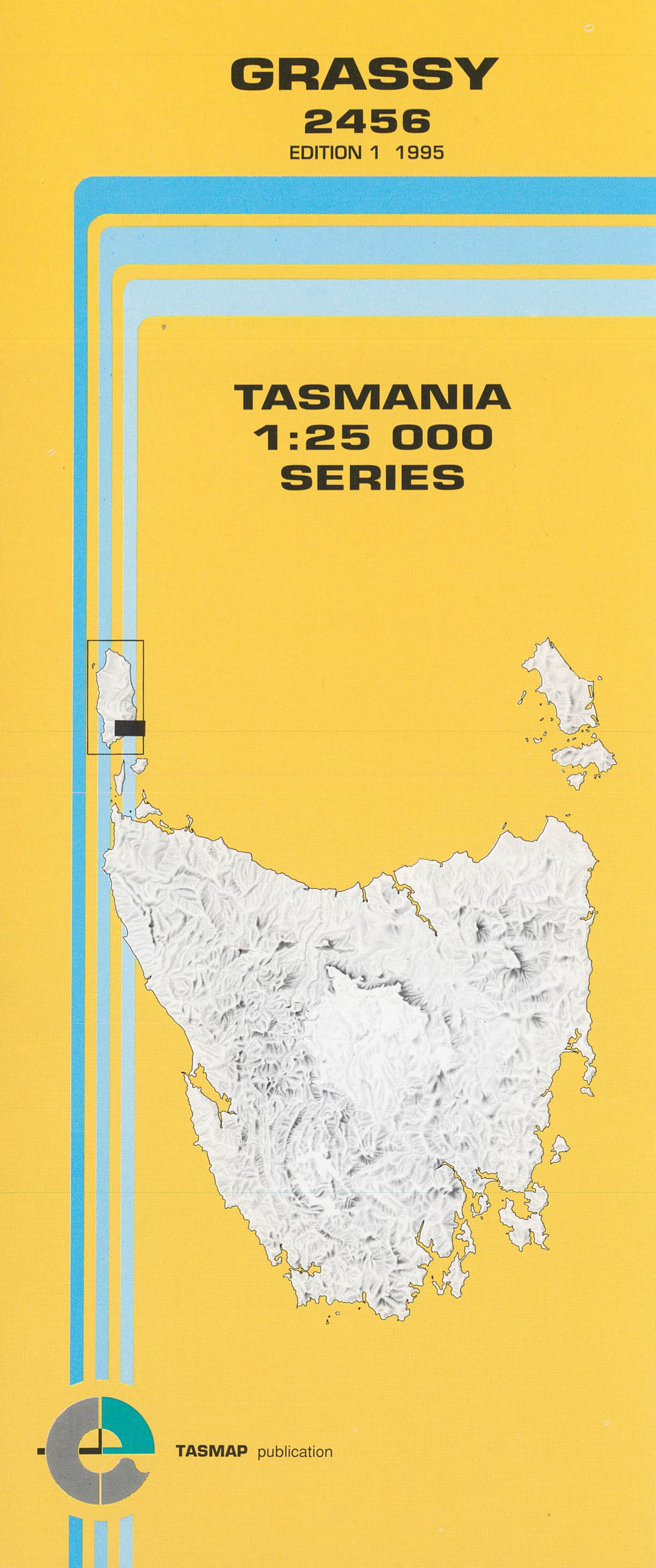 Grassy 1:25000 Topographic/Cadastral Map