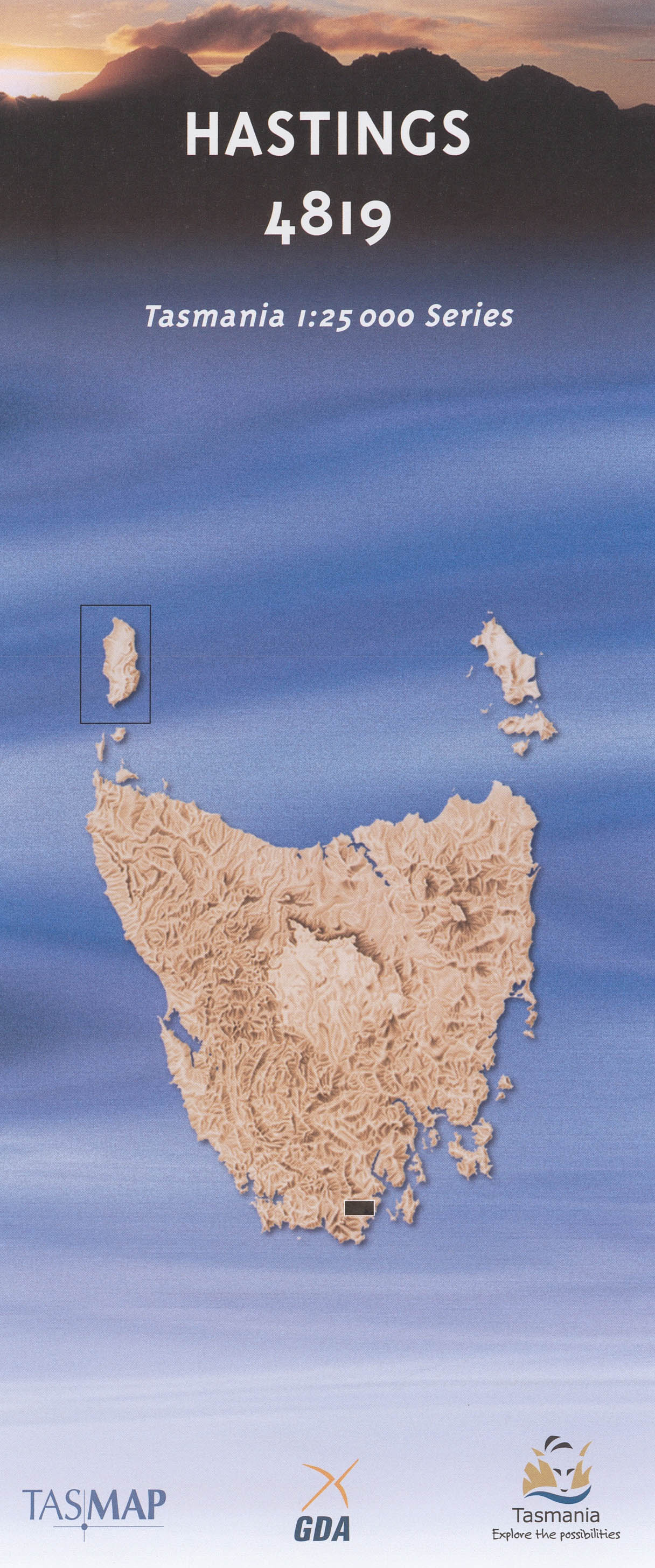 Cover of Hastings 4819 1:25 000 map