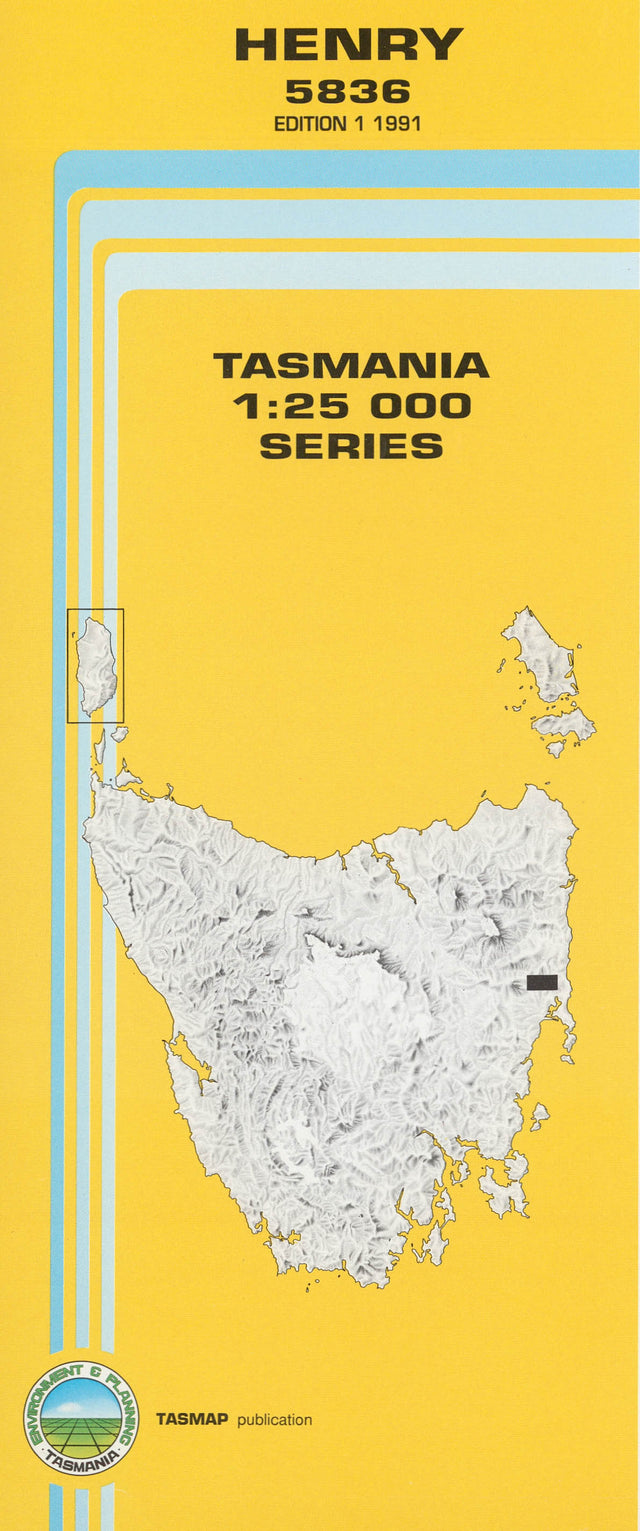 Cover of Henry 5836 1:25 000 map