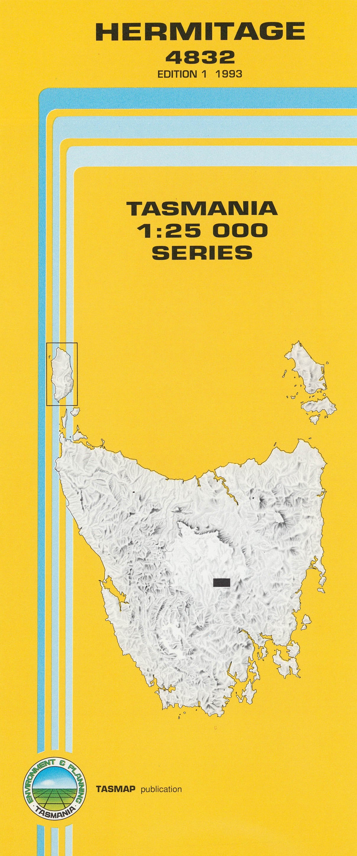 Cover of Hermitage 4832 1:25 000 map