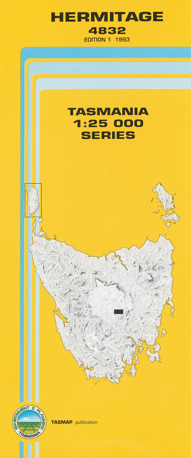 Cover of Hermitage 4832 1:25 000 map