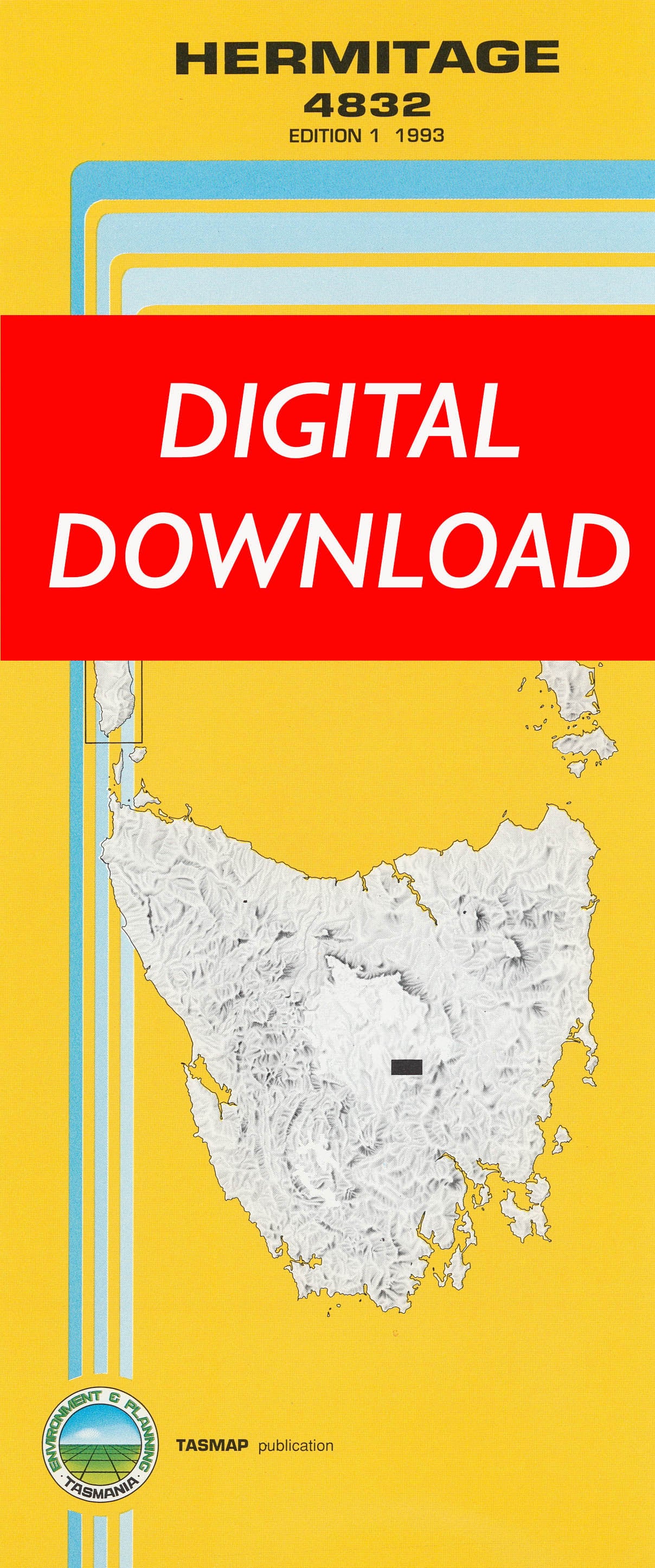 Cover of digital Hermitage 4832 1:25 000 map