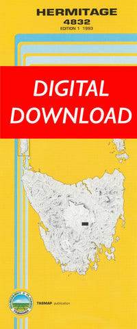 Cover of digital Hermitage 4832 1:25 000 map