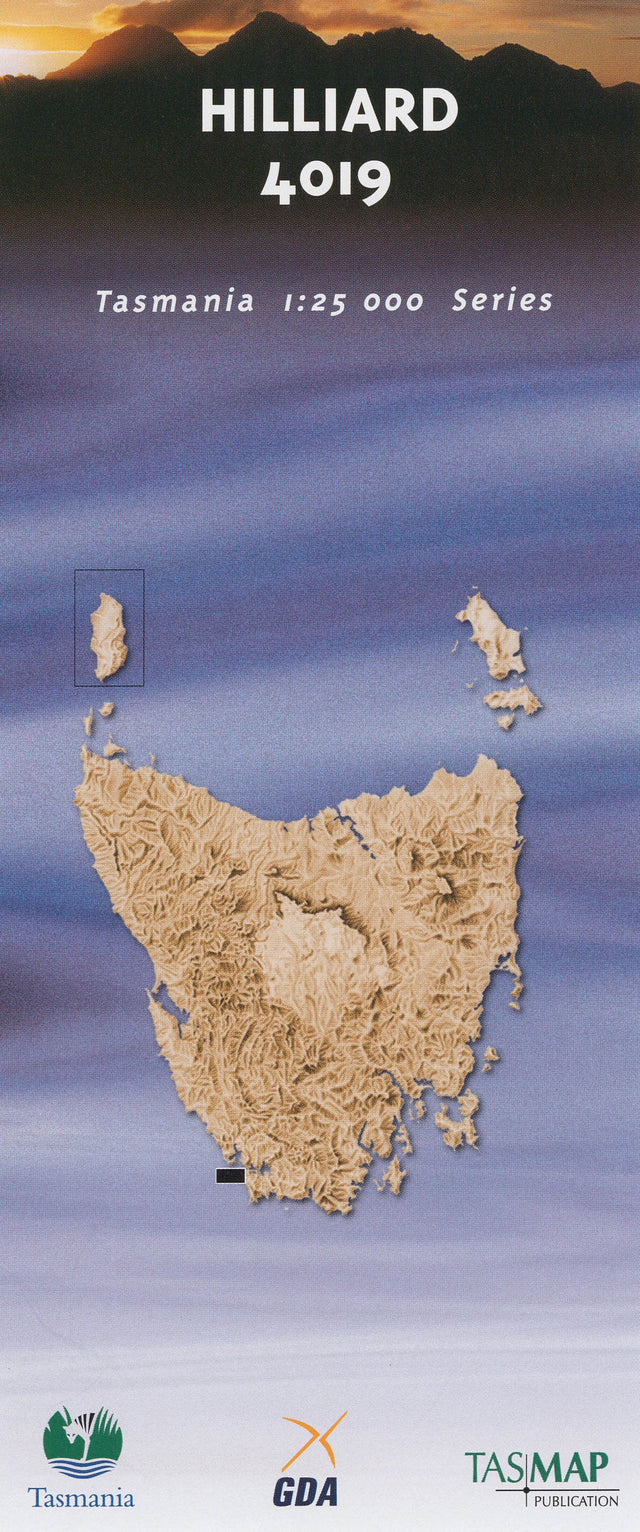 Cover of Hilliard 4019 1:25 000 map