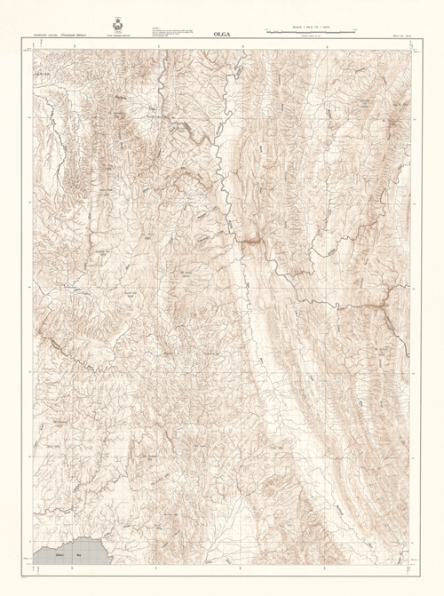 Historic Map Olga Ed 1 1963 thumbnail