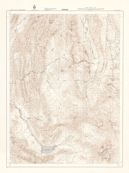 Historic Map of Wedge Ed 1 1963 thumbnail