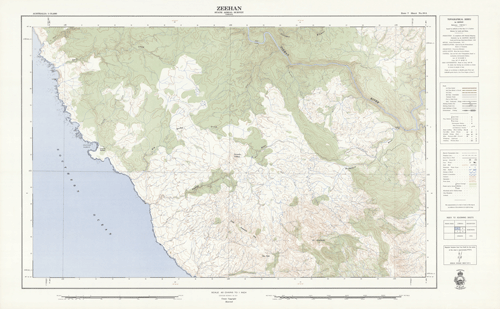 Historic Map of Zeehan A thumbnail