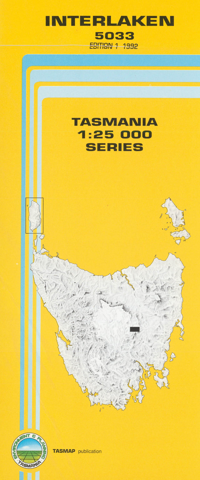Cover of Interlaken 5033 1:25 000 map
