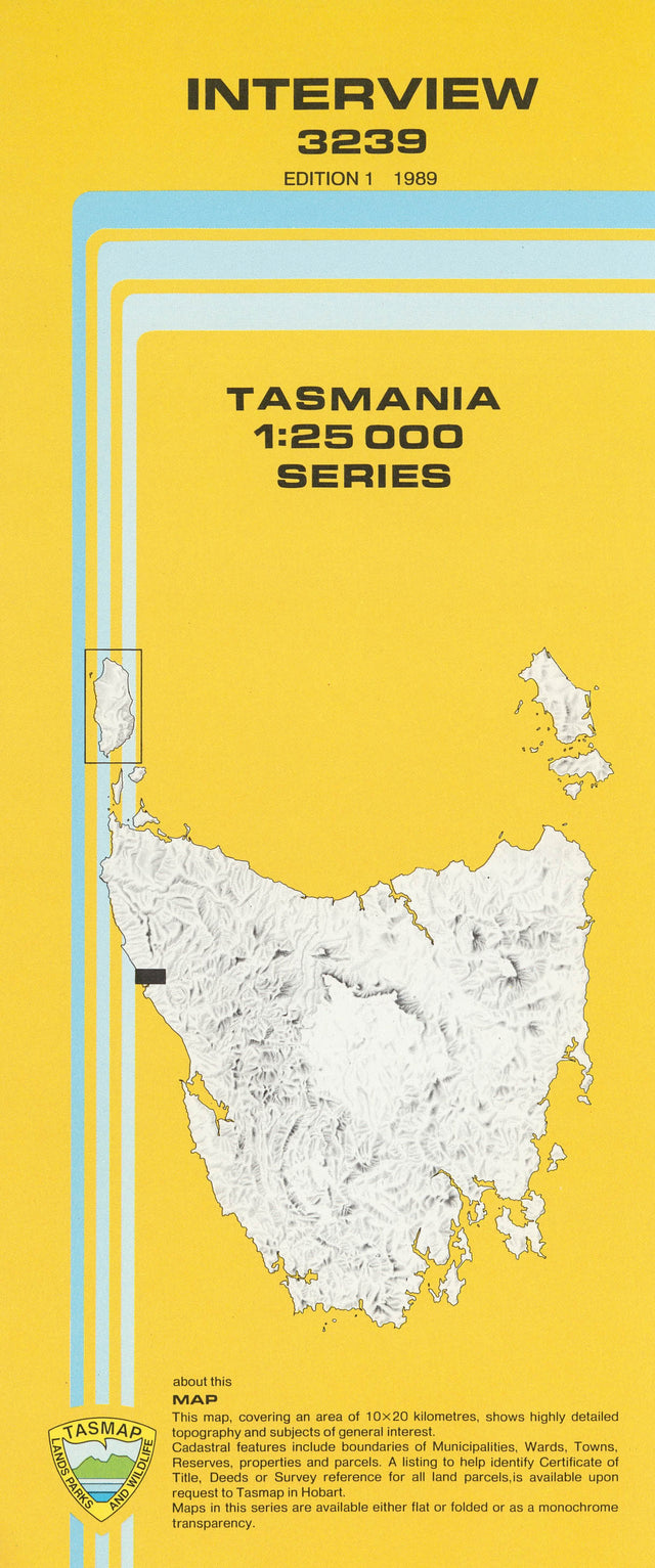 Cover of Interview 3239 1:25 000 map