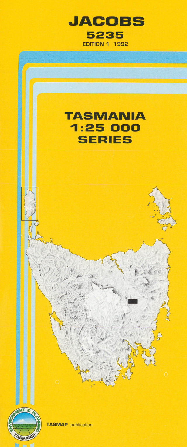 Cover of Jacobs 5235 1:25 000 map