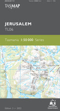 Cover of Jerusalem TL06 1:50 000 Series map