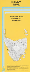 Cover of Kelly 3432 1:25 000 map