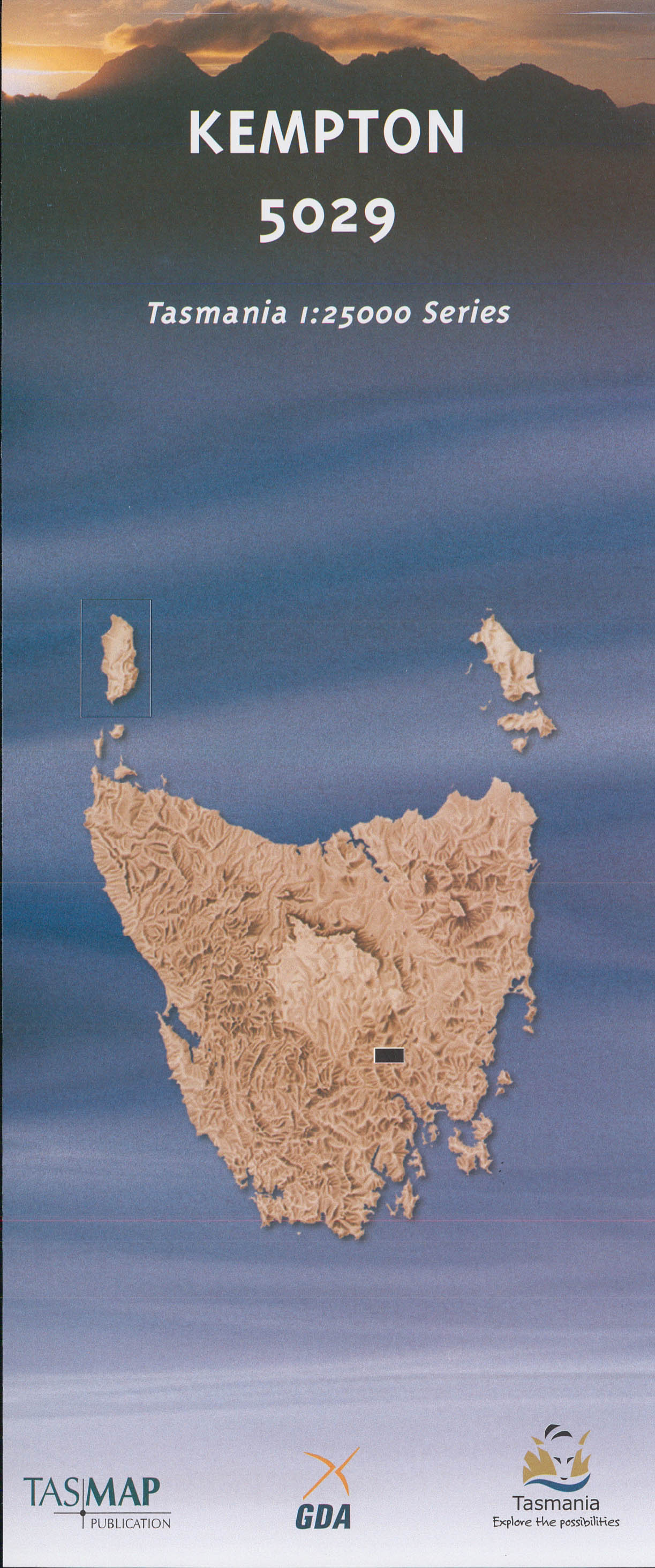 Cover of Kempton 5029 1:25 000 map
