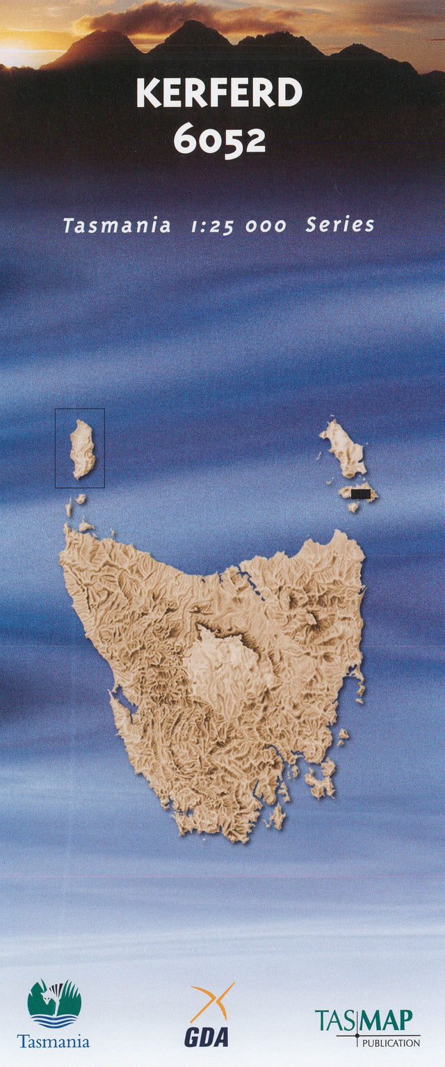 Cover of Kerferd 6052 1:25 000 map